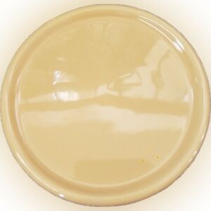 3 Longaberger Butternut Yellow Crock Lid / Coasters p04